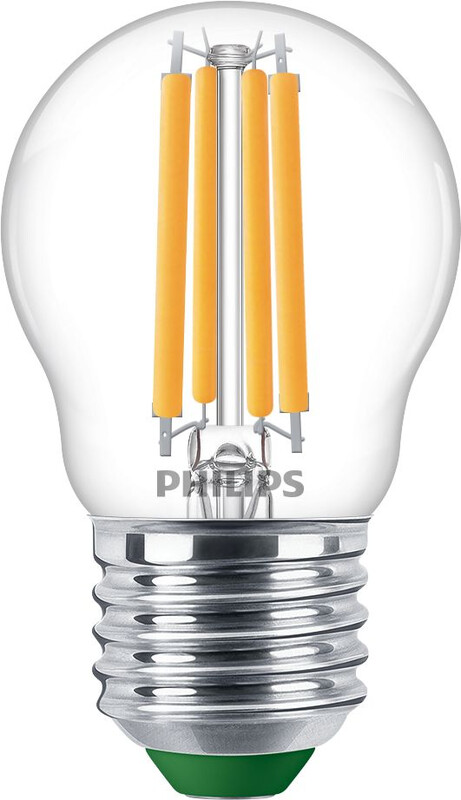 LED LUSTER E27 827 485LM 40W=2.3W P45 UE