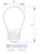 philips Led-klotlampa e27 827 485lm 40w=2.3w p45 ue