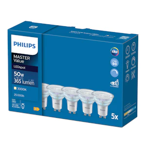 philips Spotlight gu10 930 365lm 50w=3.7w 5kpl