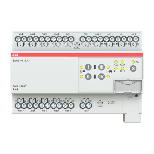 abb Utgångsenhet knx sah/s16.10.7.1 16x10a