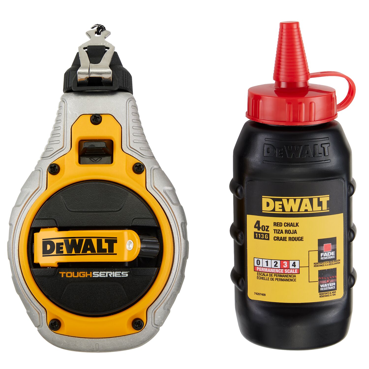 CHALK REEL DEWALT 30M RED