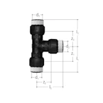 ML T-PIECE GF 16x16x16 PPSU/PA