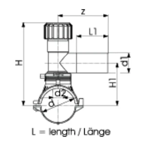 georg fischer Electrofusion drillsaddle gf 75x32 pn16 water