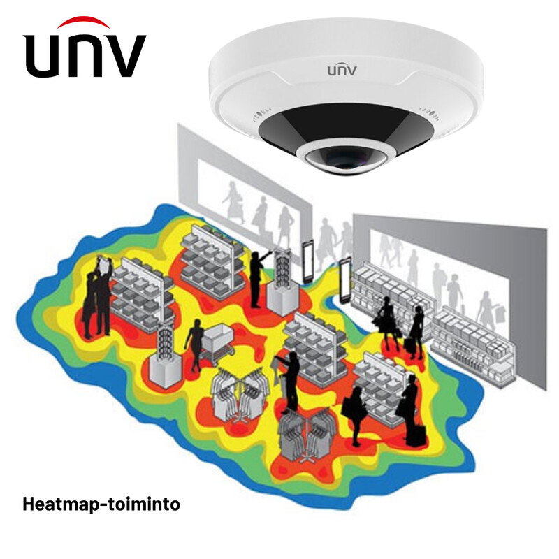 unv Kamera-ip 12mp fisheye dome