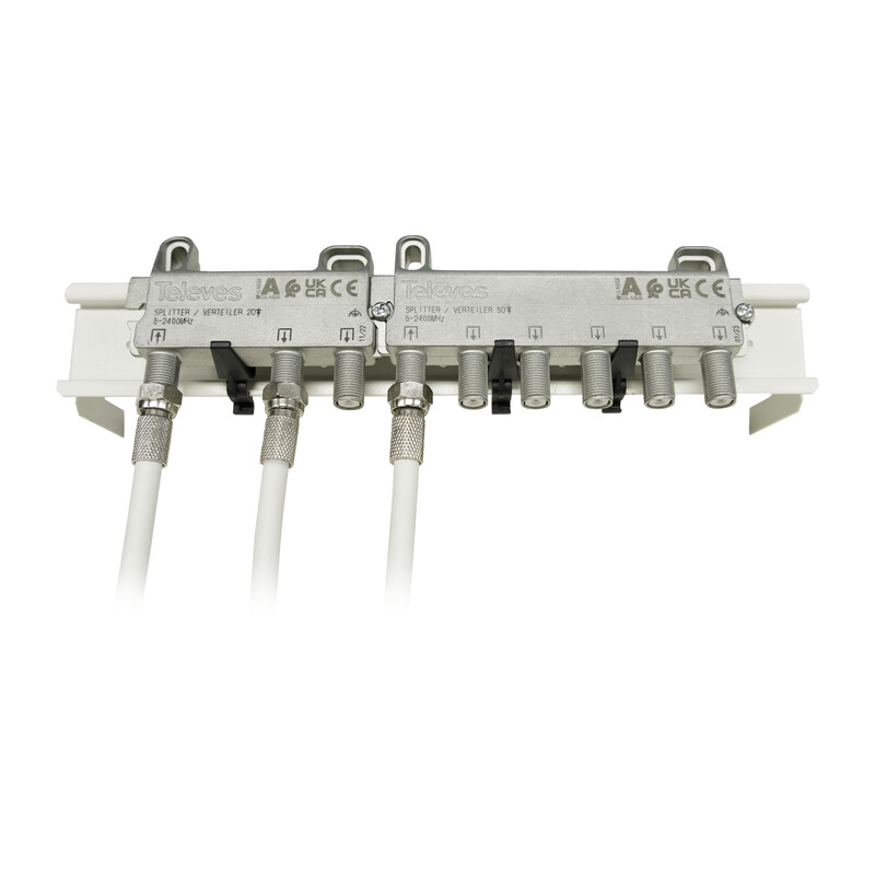 televes Fördelare 3x 7-8db, 5-2400mhz, dc