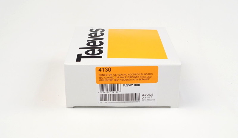 televes Kontaktdon connector  kulma iec-uros