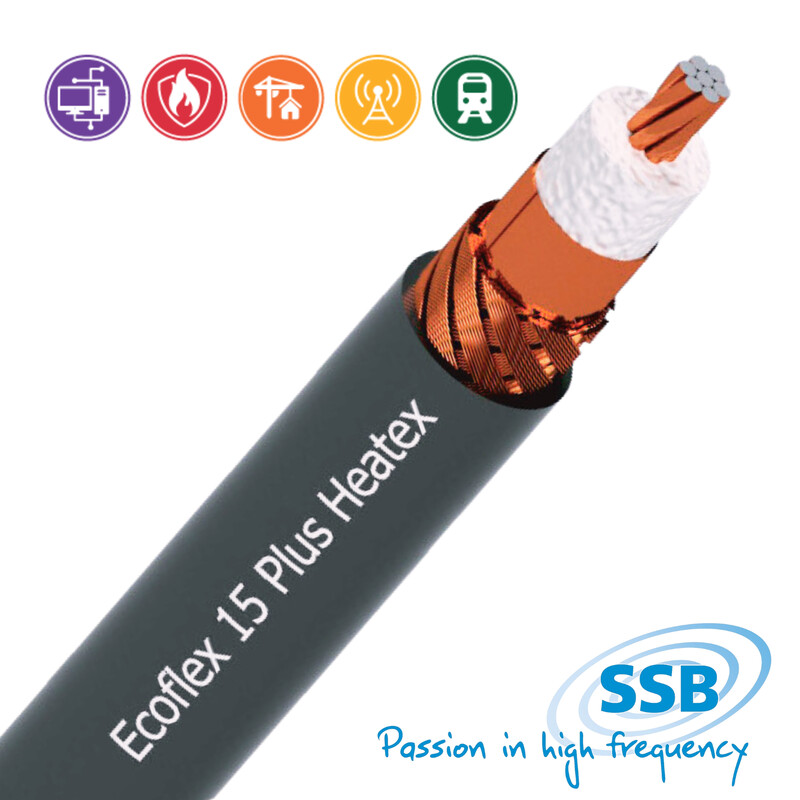 ssb Antenna cable ecoflex 15 heatex 50ohm cca