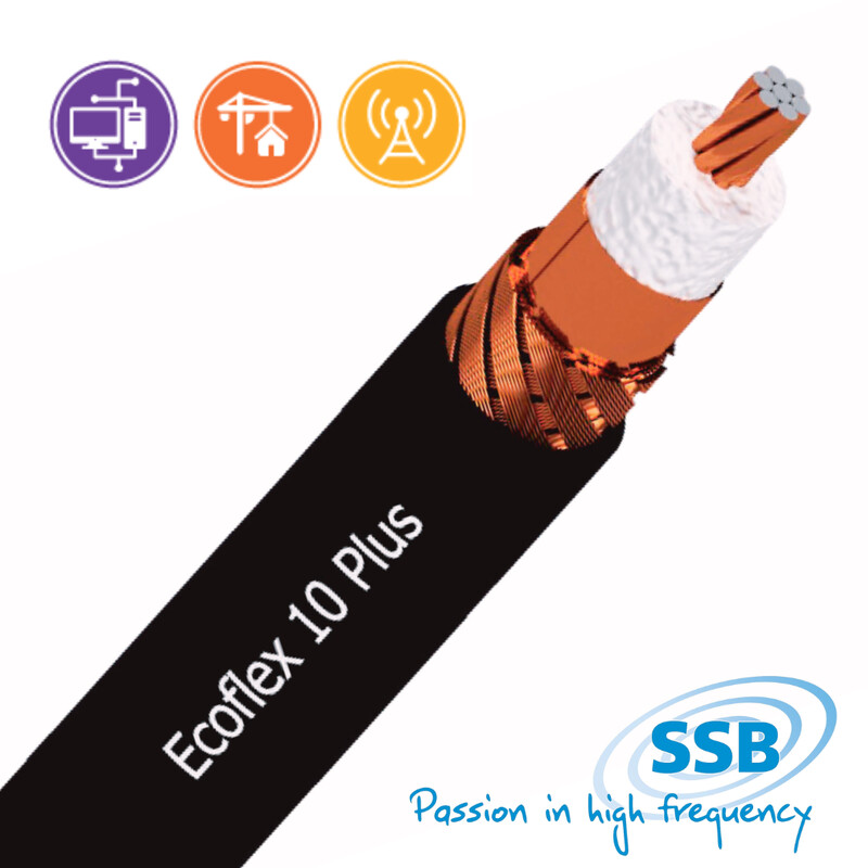 ssb Antenna cable ecoflex 10 plus 50ohm eca
