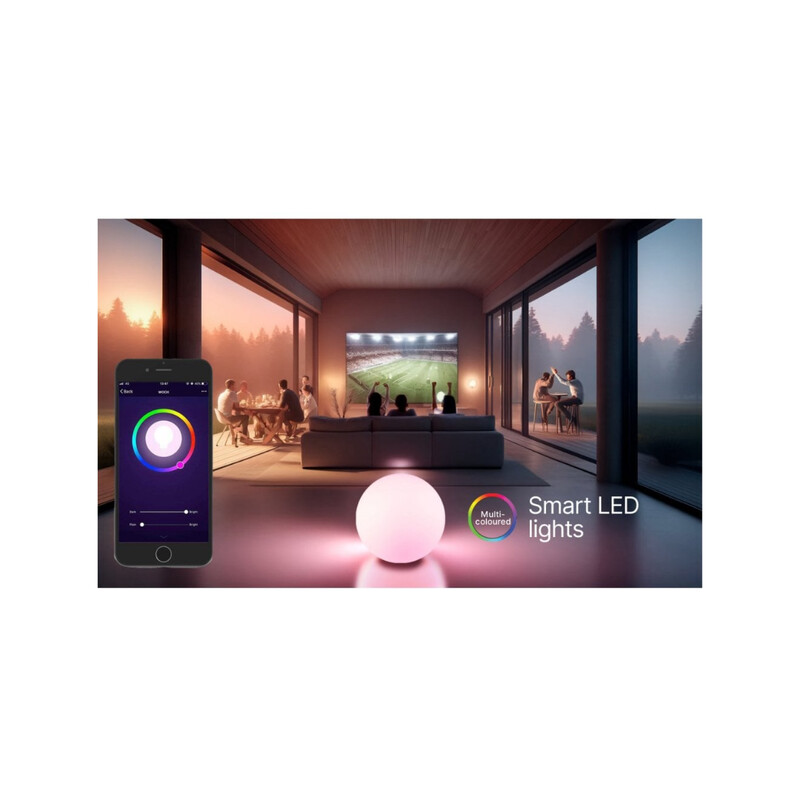 woox Maavalaisin wifi pallo 40cm rgb+w ip65