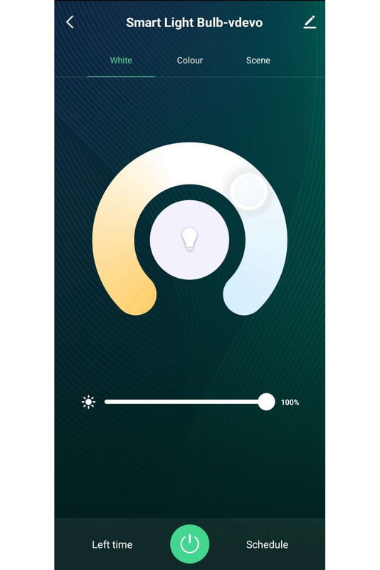 woox Hehkulamppu wifi led-älylamppu rgb+cct e27