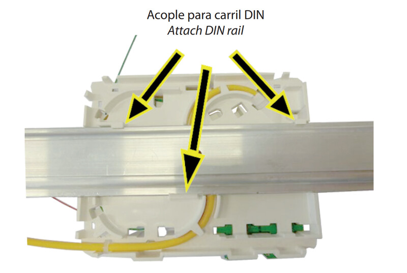 televes Terminerings box fiberbox 4 ut, 4xsc/apc 15m