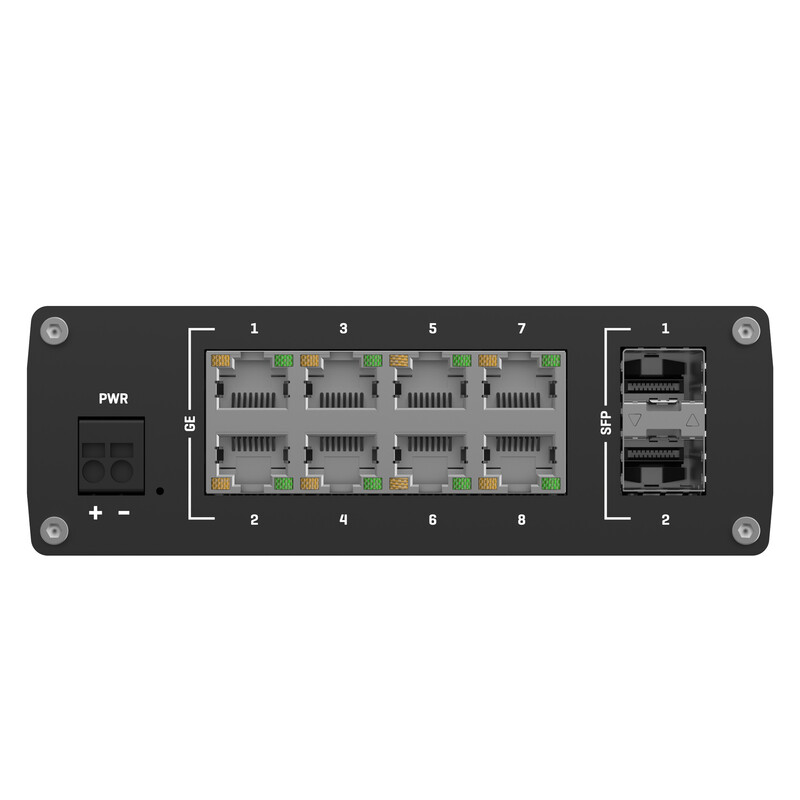 teltonika Ethernet switch 8xgb+2xsfp industrial din