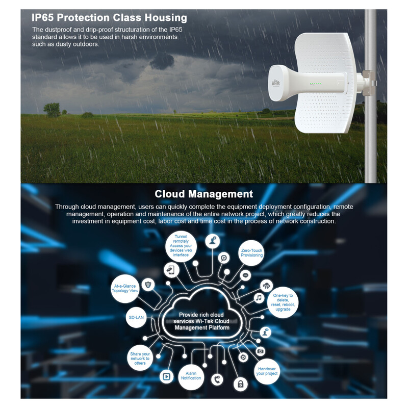 wi-tek Reititin finnsat 4g lte ip65 48v poe out
