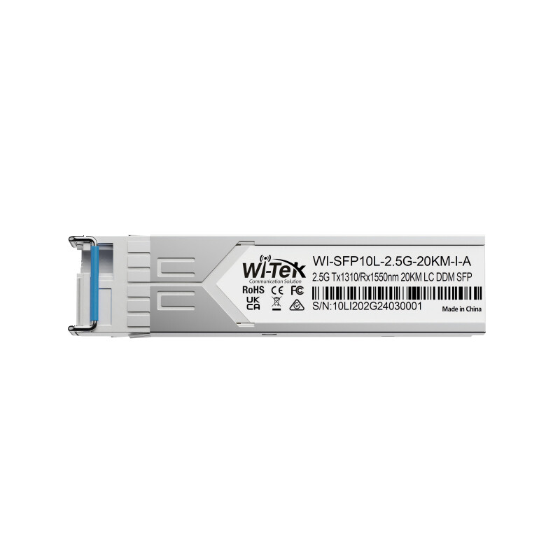 wi-tek Ethernet kytkintarvike sfp-pari 20km lc-s sm 2.5g ind