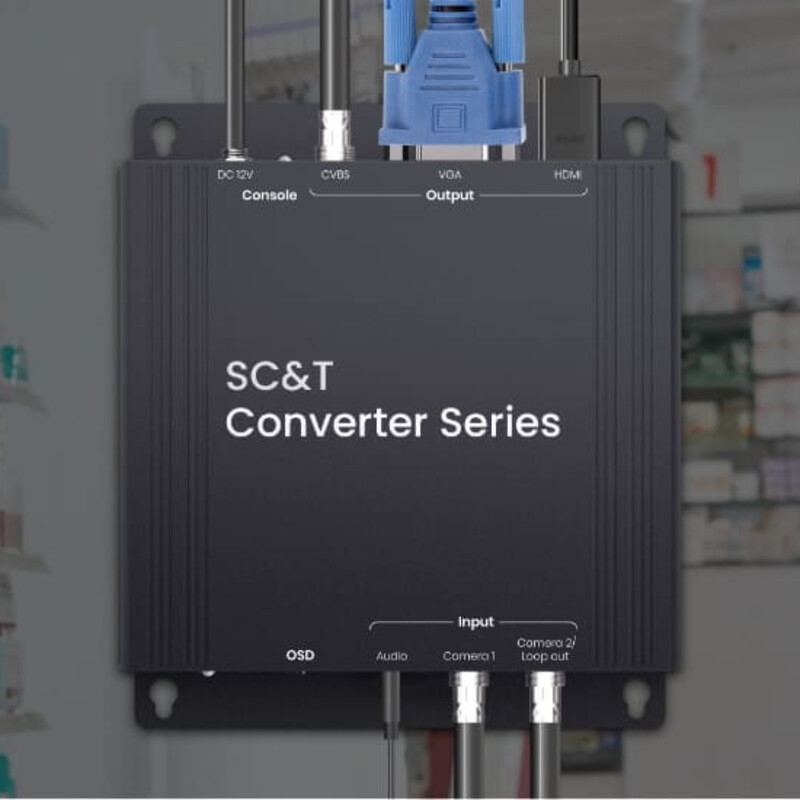 sc&t Av-apparat signal konv. analog hd