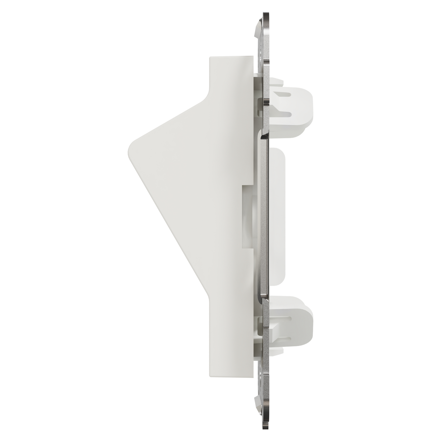schneider electric Sentralplate elko 2x keystone skrå innfelt, m/støvdeksel, ph