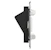schneider electric Tele outlet elko rs16 centre plate 2x keystone angle