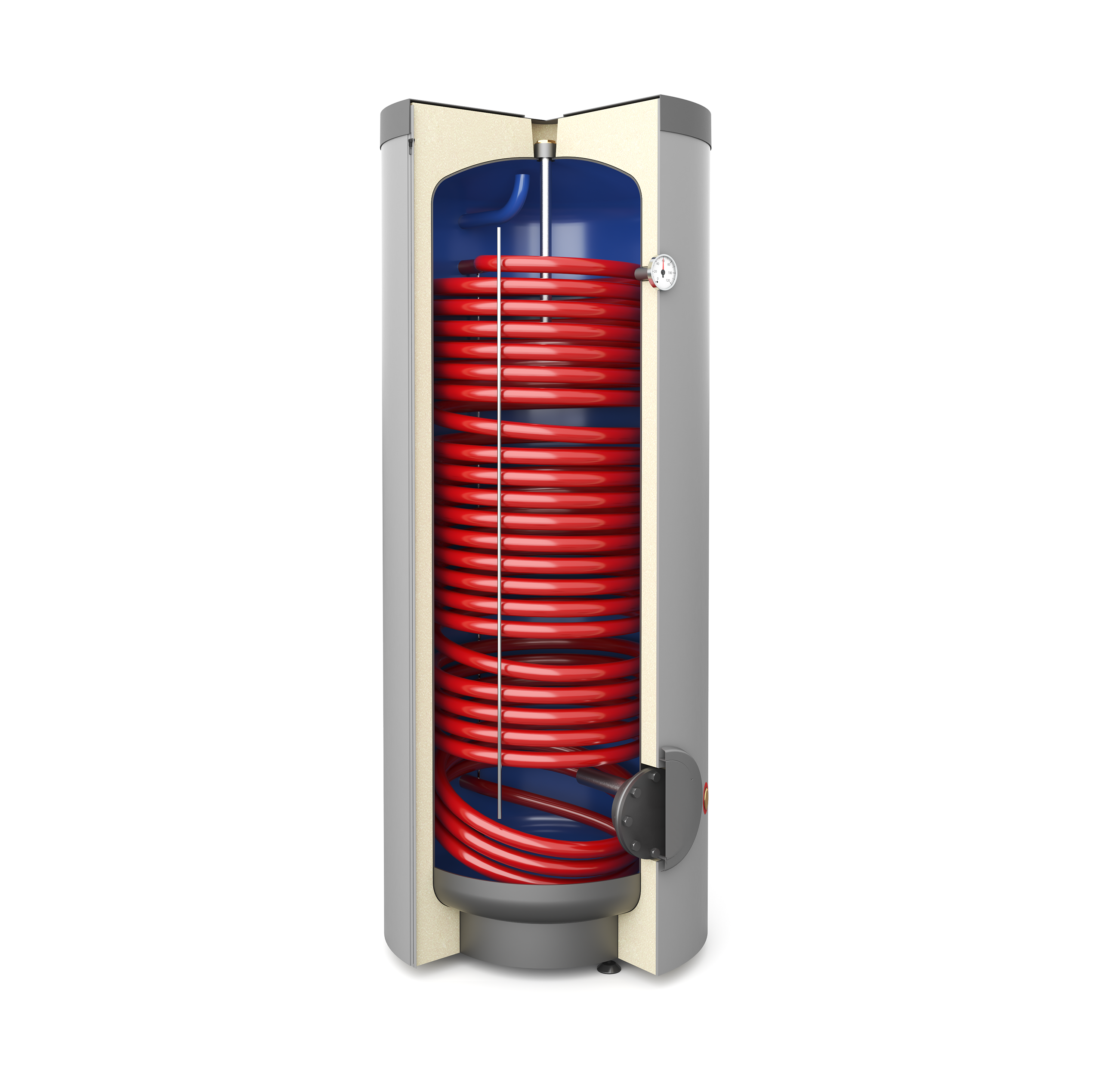 BOILER SOOJUSPUMBALE SGW GRAND 200l, SIUG 2,0m2