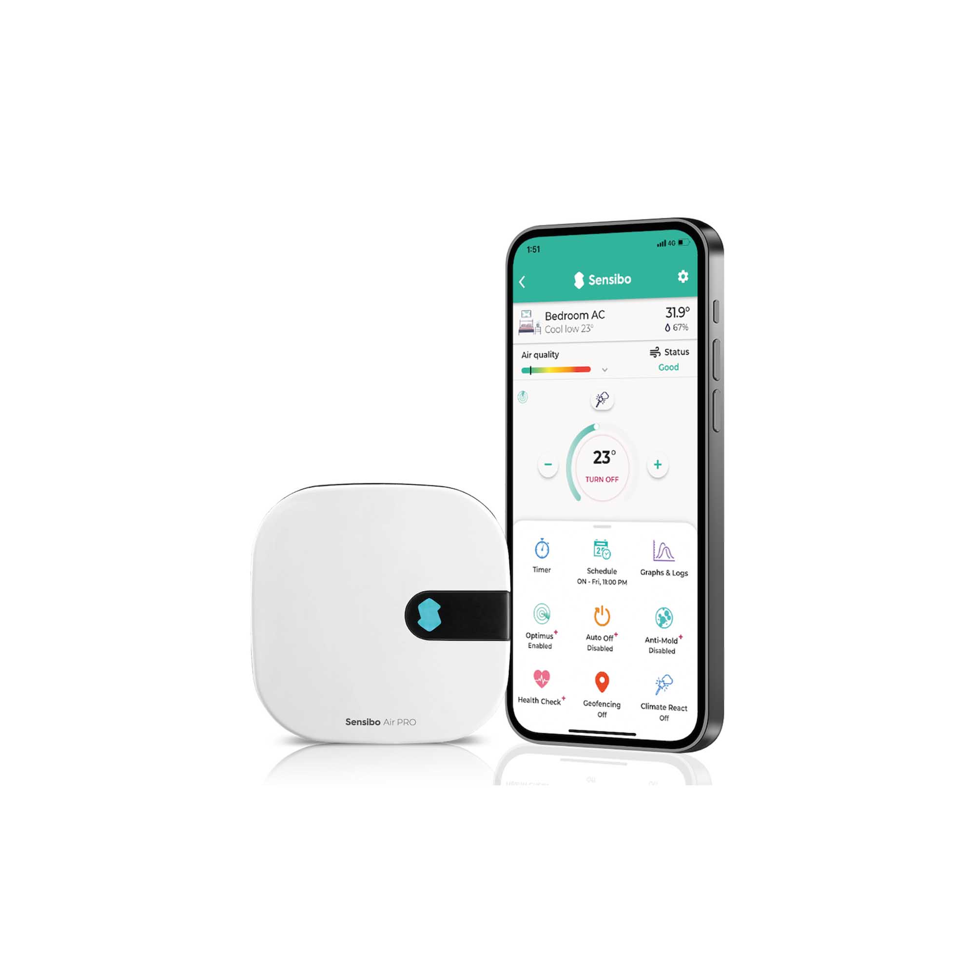 sensibo Kauko-ohjain sensibo air pro wifi