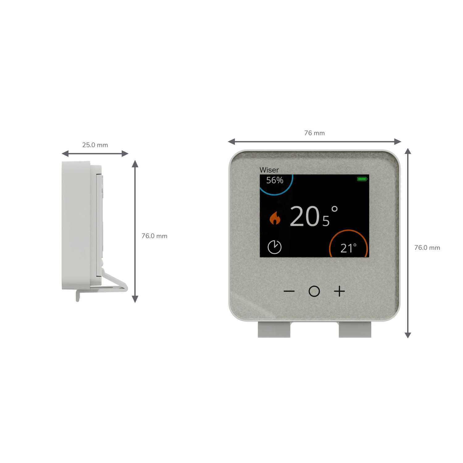 schneider electric Termostat wiser batteridriven zb 3.0