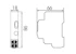 luxomat Time switch stair case timer sct 1