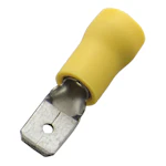LAMEOTSIK ISOLEERITUD 2,5-6/6,3x0,8 KOLLANE 100tk