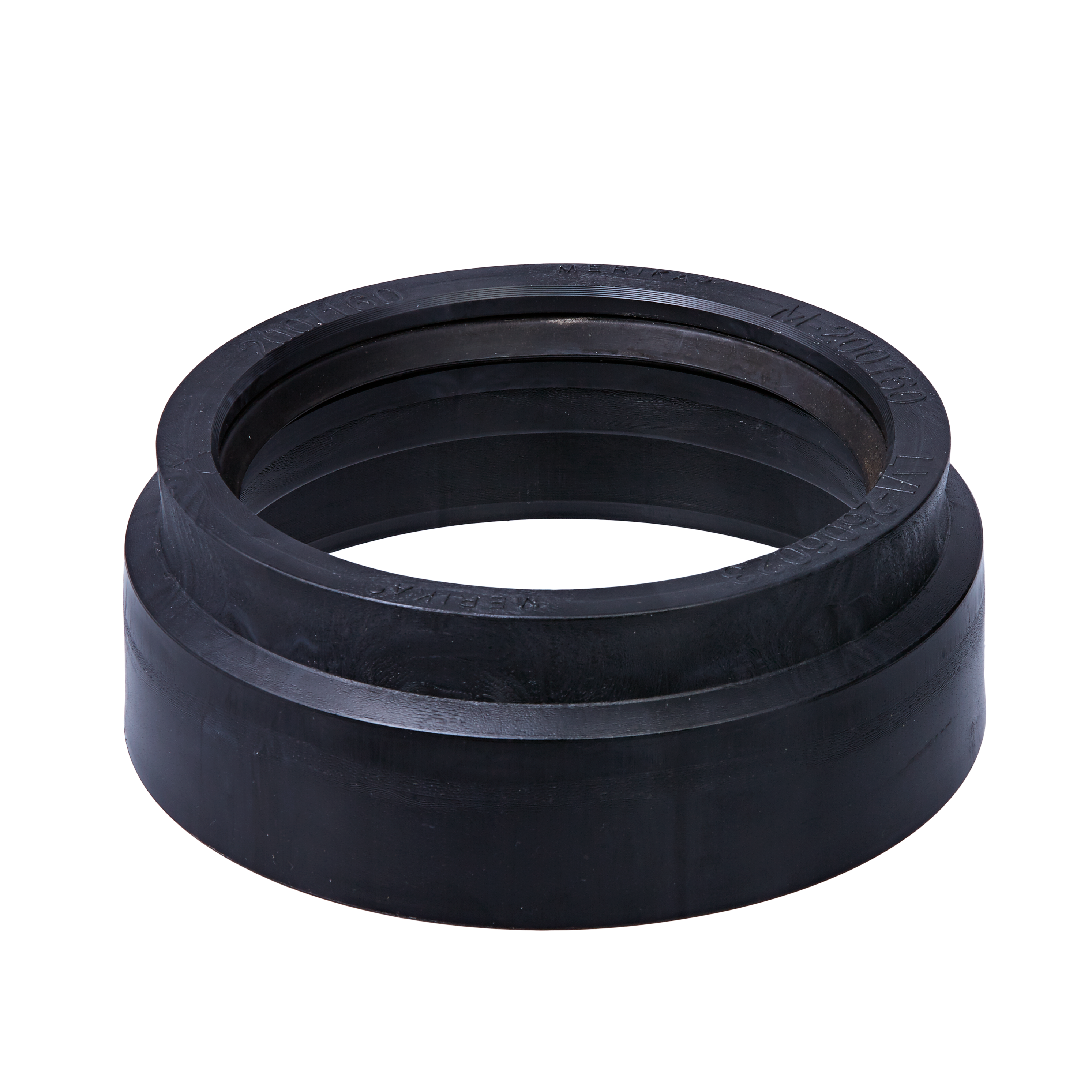CHAMBER TELESCOPIC RING+BOLTS 200x160 WITH SEALING