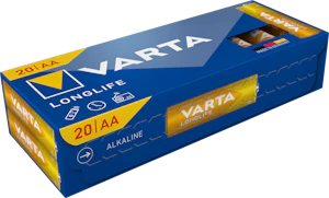 varta Batteri longlife aa 20 cube vsk