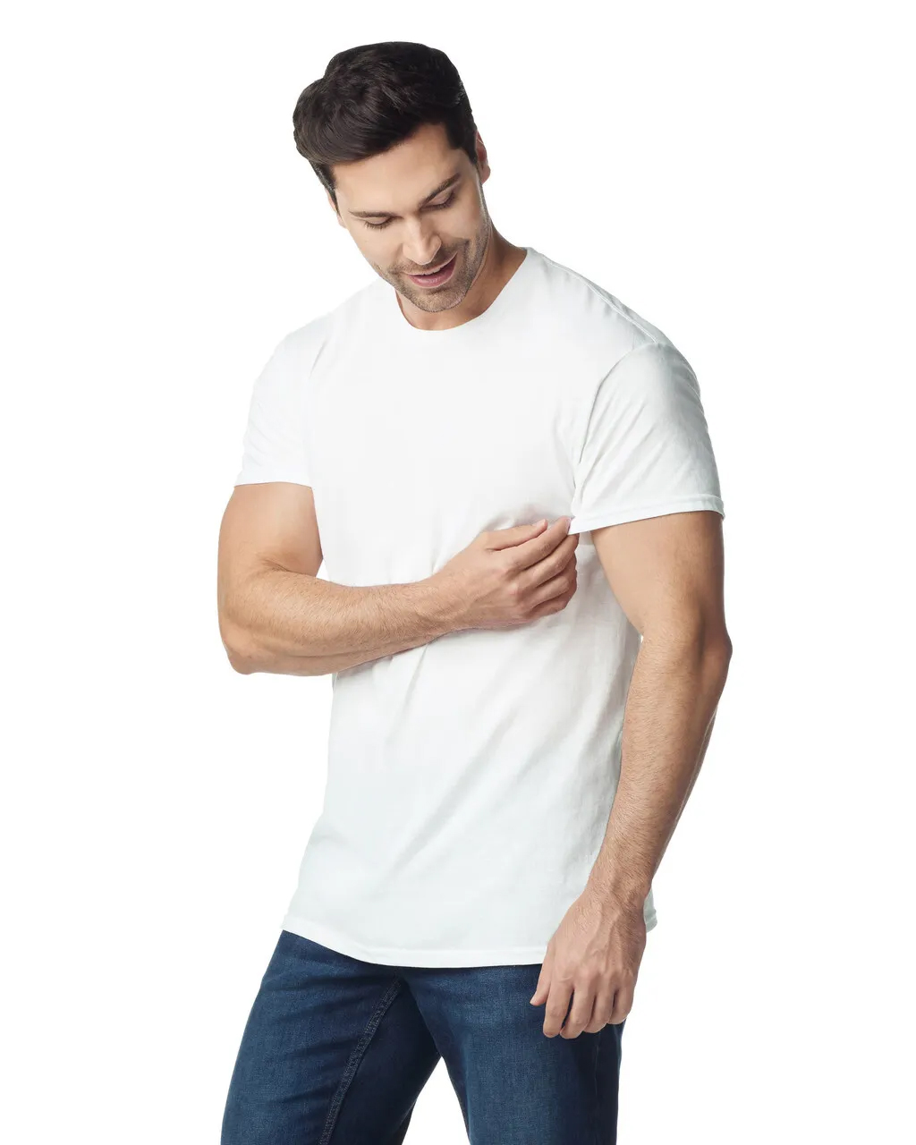 gildan T-shirt gildan 3000 white 2xl