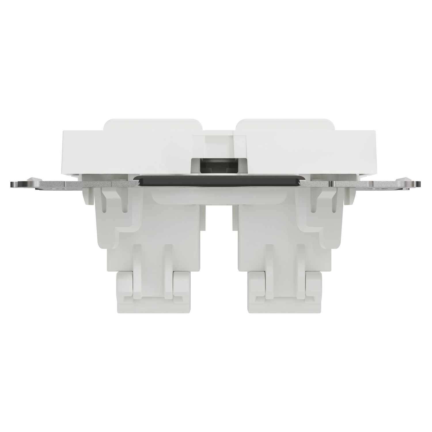 schneider electric Modulæruttak elko, 2xkeystone kat 6 utp, rett, innfelt, rh