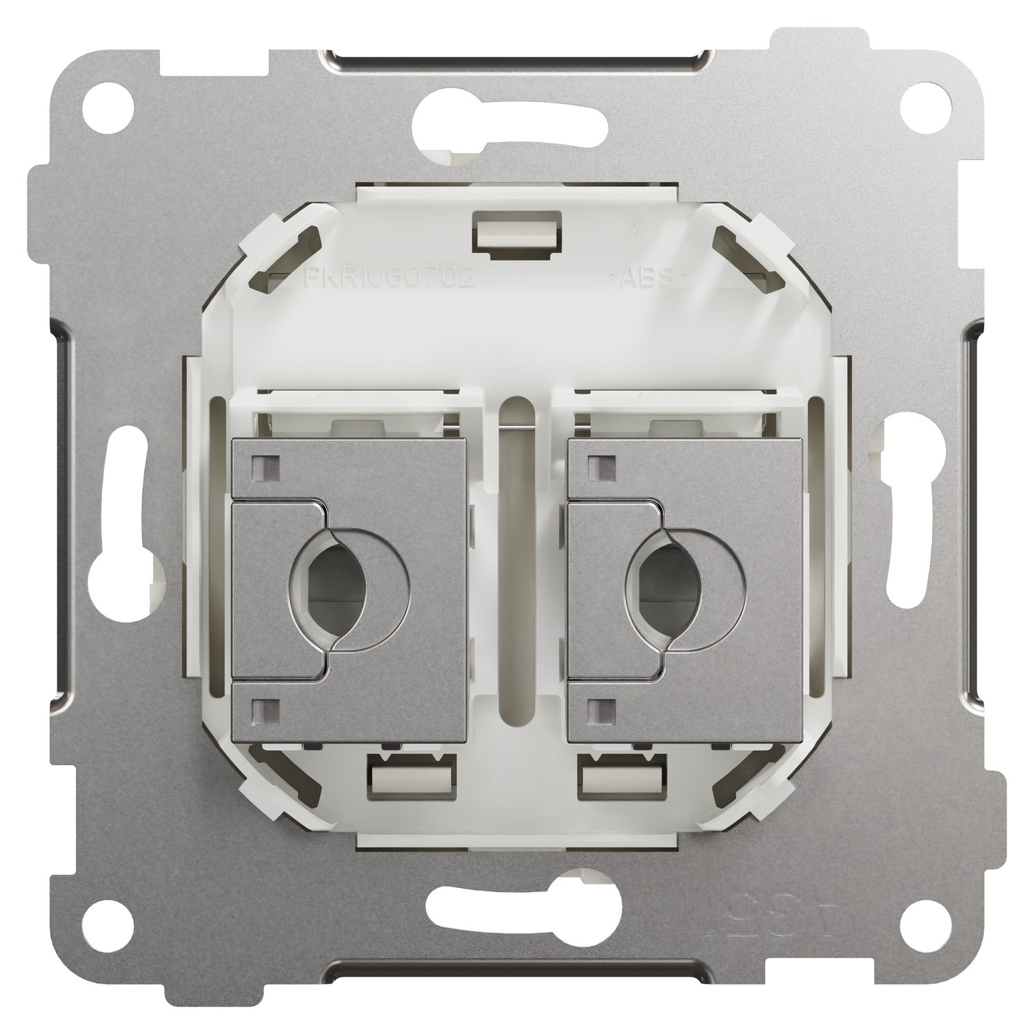 schneider electric Modulæruttak elko, 2xkeystone kat 6a stp, rett, innfelt, ph