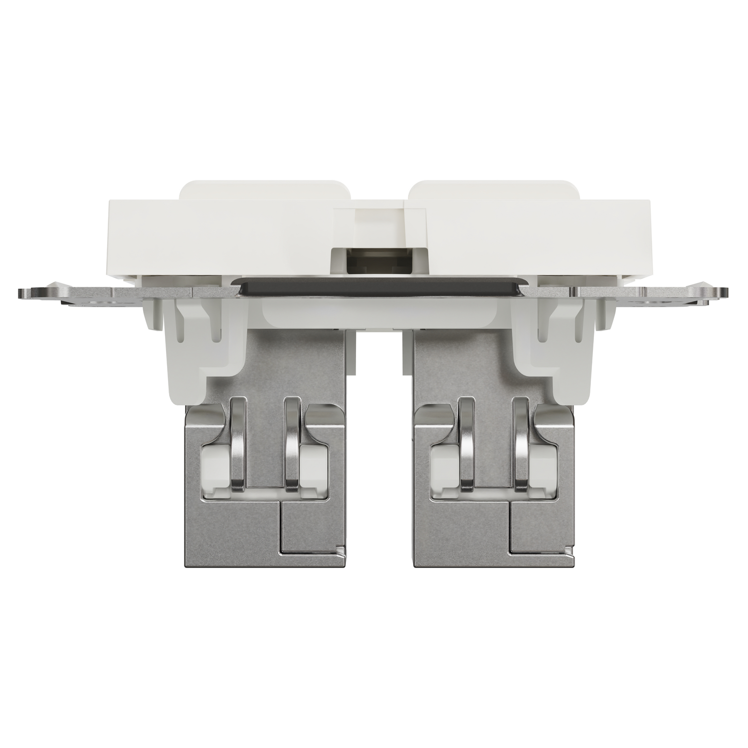 schneider electric Modulæruttak elko, 2xkeystone kat 6a stp, rett, innfelt, ph