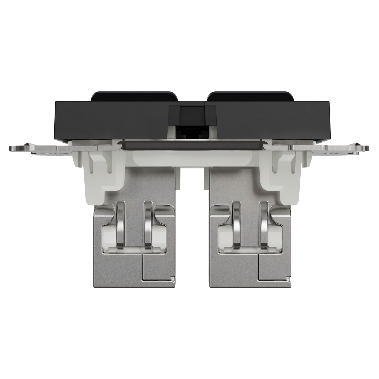 schneider electric Modulæruttak elko, 2xkeystone kat 6a stp, rett, innfelt, so