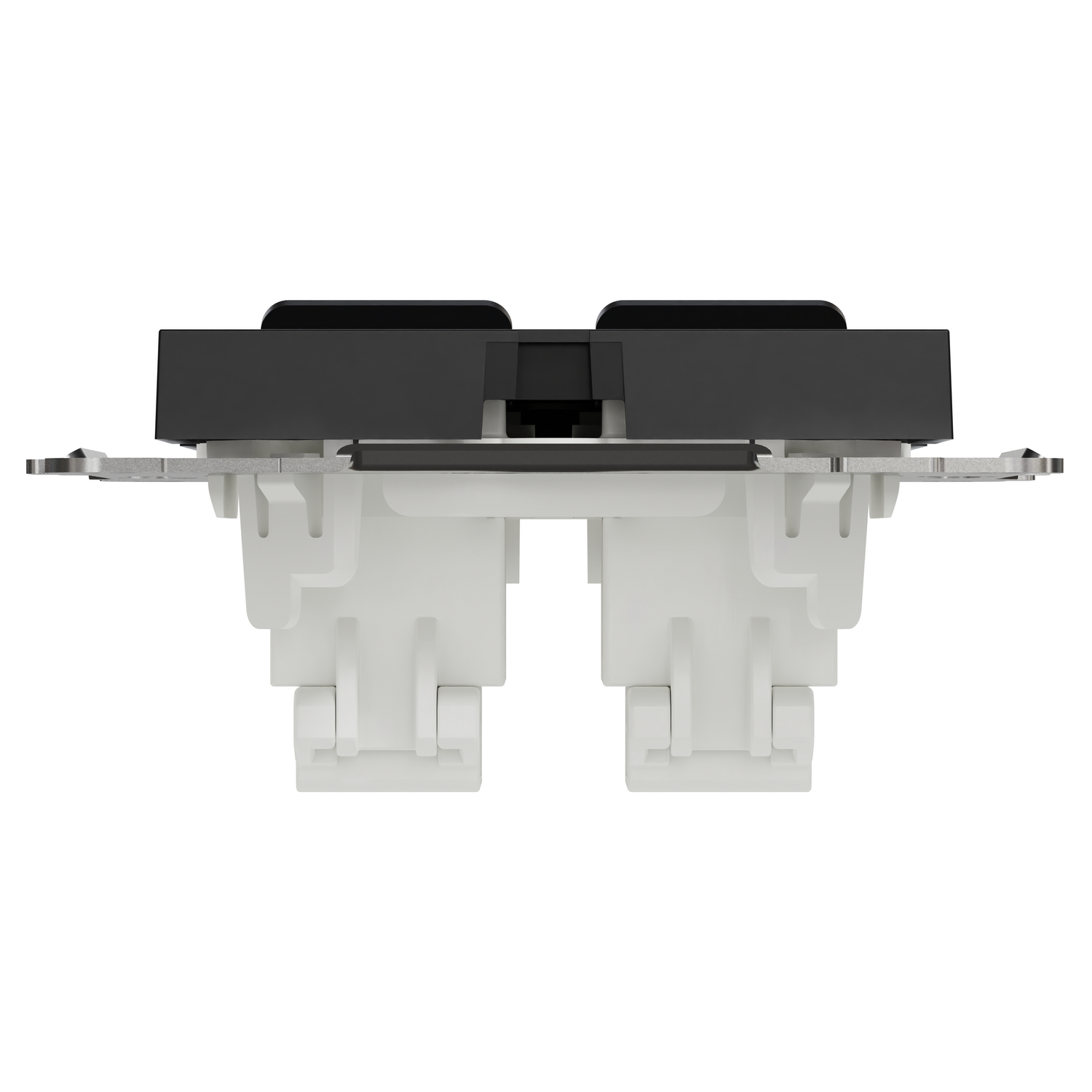 schneider electric Modulæruttak elko, 2xkeystone kat 6 utp, rett, innfelt, so