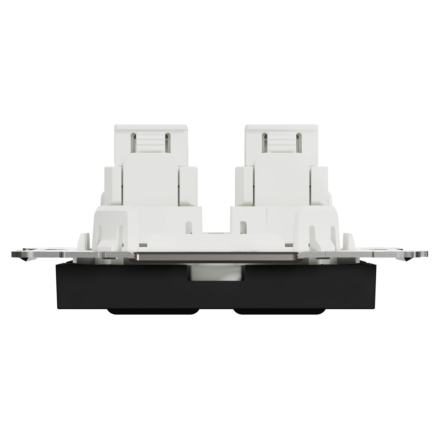 schneider electric Modulæruttak elko, 2xkeystone kat 6 utp, rett, innfelt, so