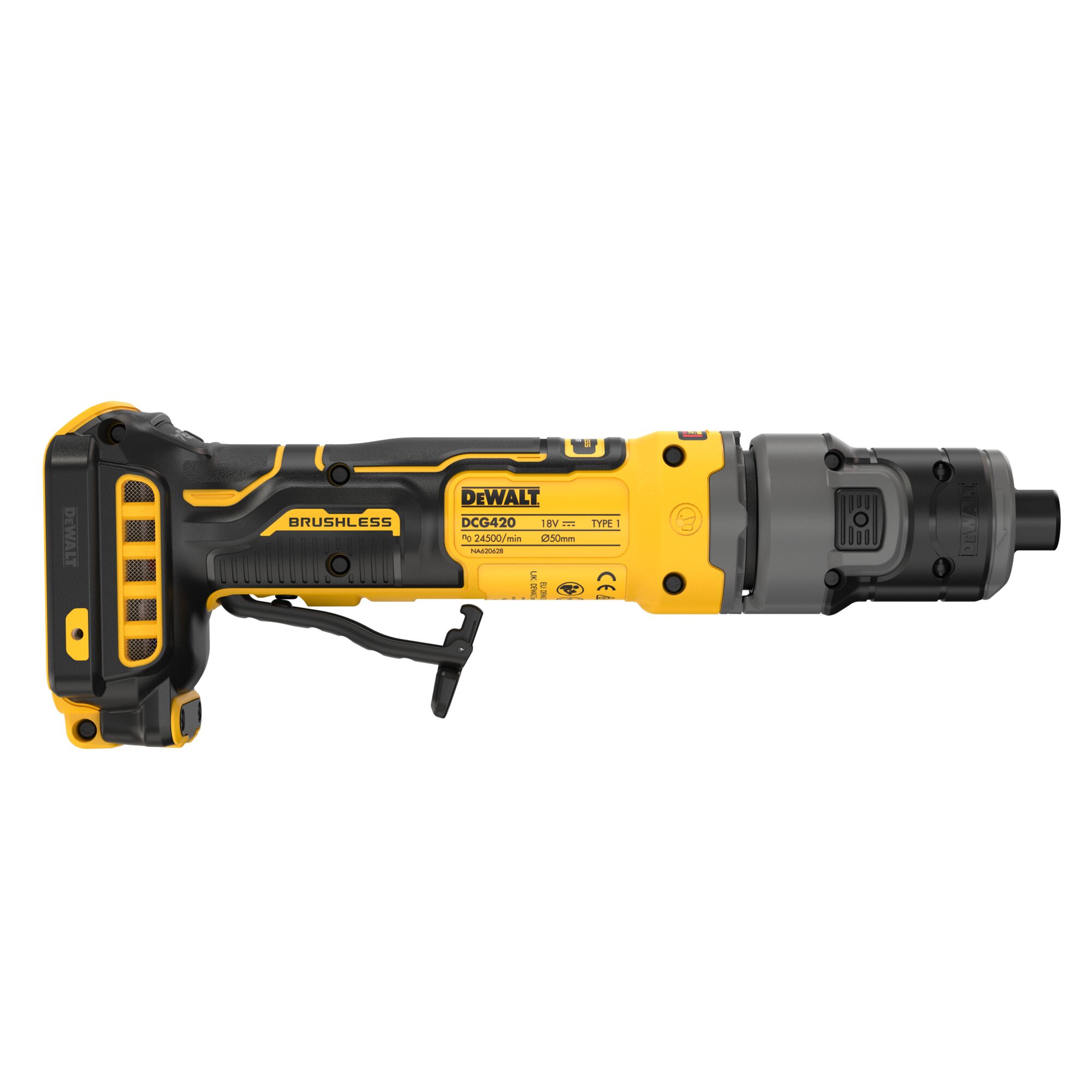 dewalt Akkusuorahiomakone dewalt dcg420n 18v xr runko