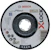 bosch Slīpripa metālam izliekta d=125x22,23x6mm x-lock