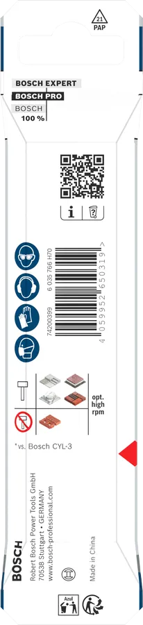 bosch Urbis betonam pro hex-5 6x50x100mm