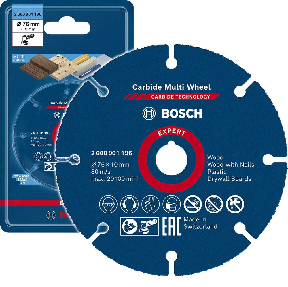bosch Griezējdisks cietmetāla d=76x10x1mm gws 12v-76