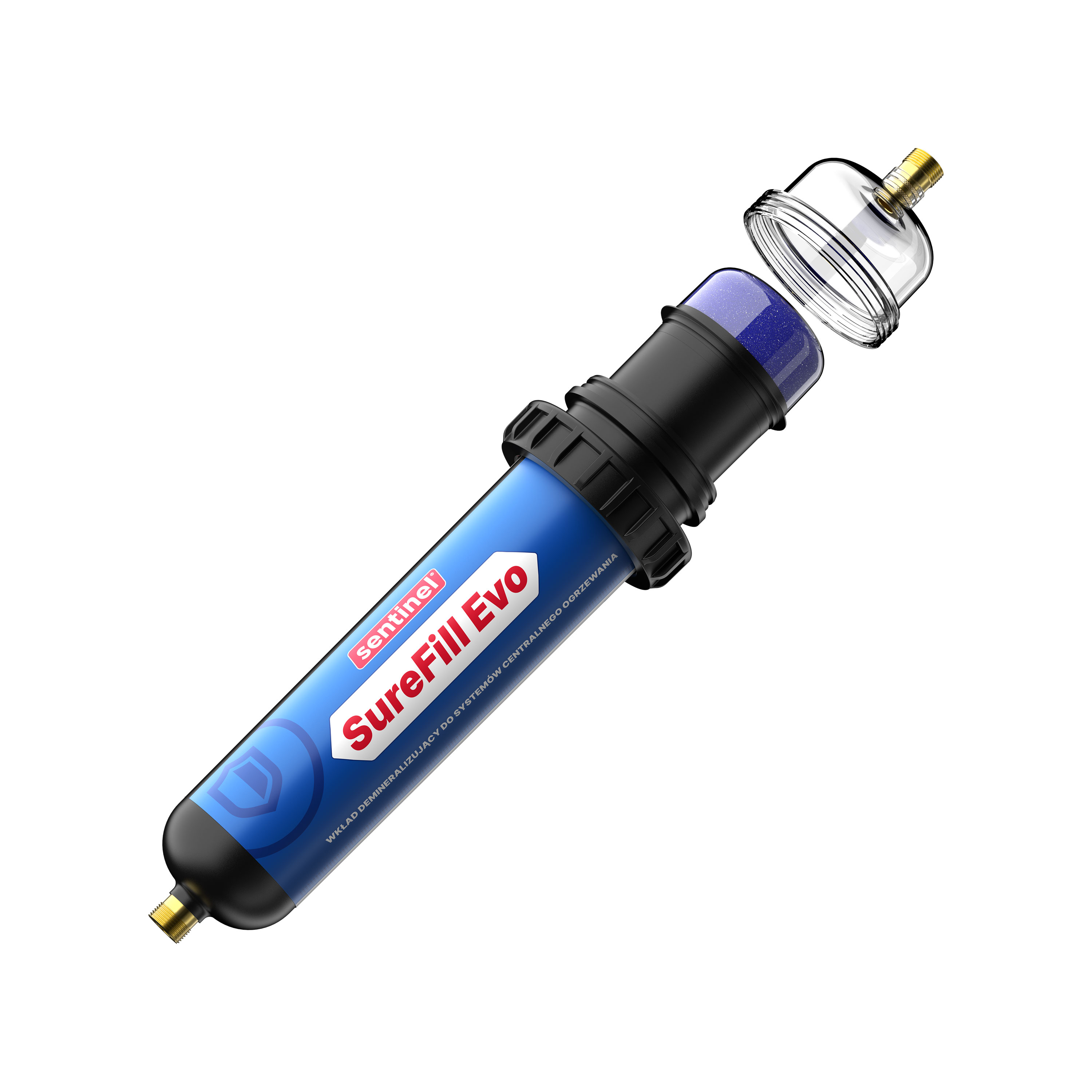 sentinel Demineraliseerimiskapsel täitekassett surefill evo 500l