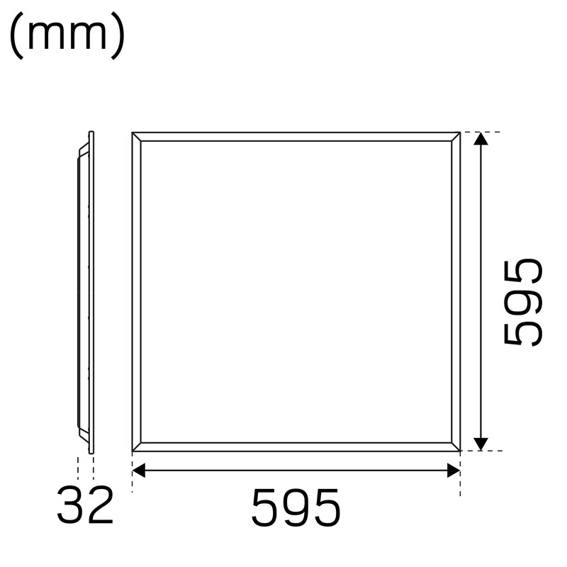 hide-a-lite Modularmatur sky mp ip40 5200lm 42w 3/4k wh wir