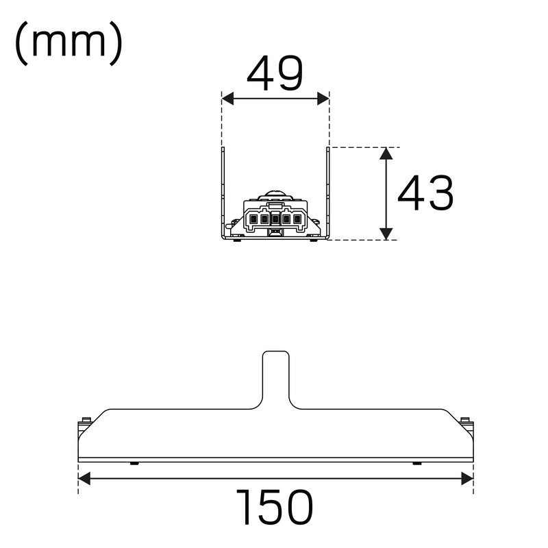 hide-a-lite Elekt. tillb. actor g2 ceiling link ceiling connector
