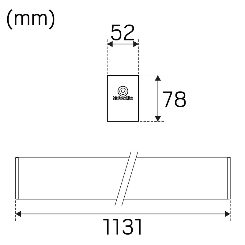 hide-a-lite Surface mnt./susp. actor g2 c. dp 2600lm 24w 3/4k wh dim