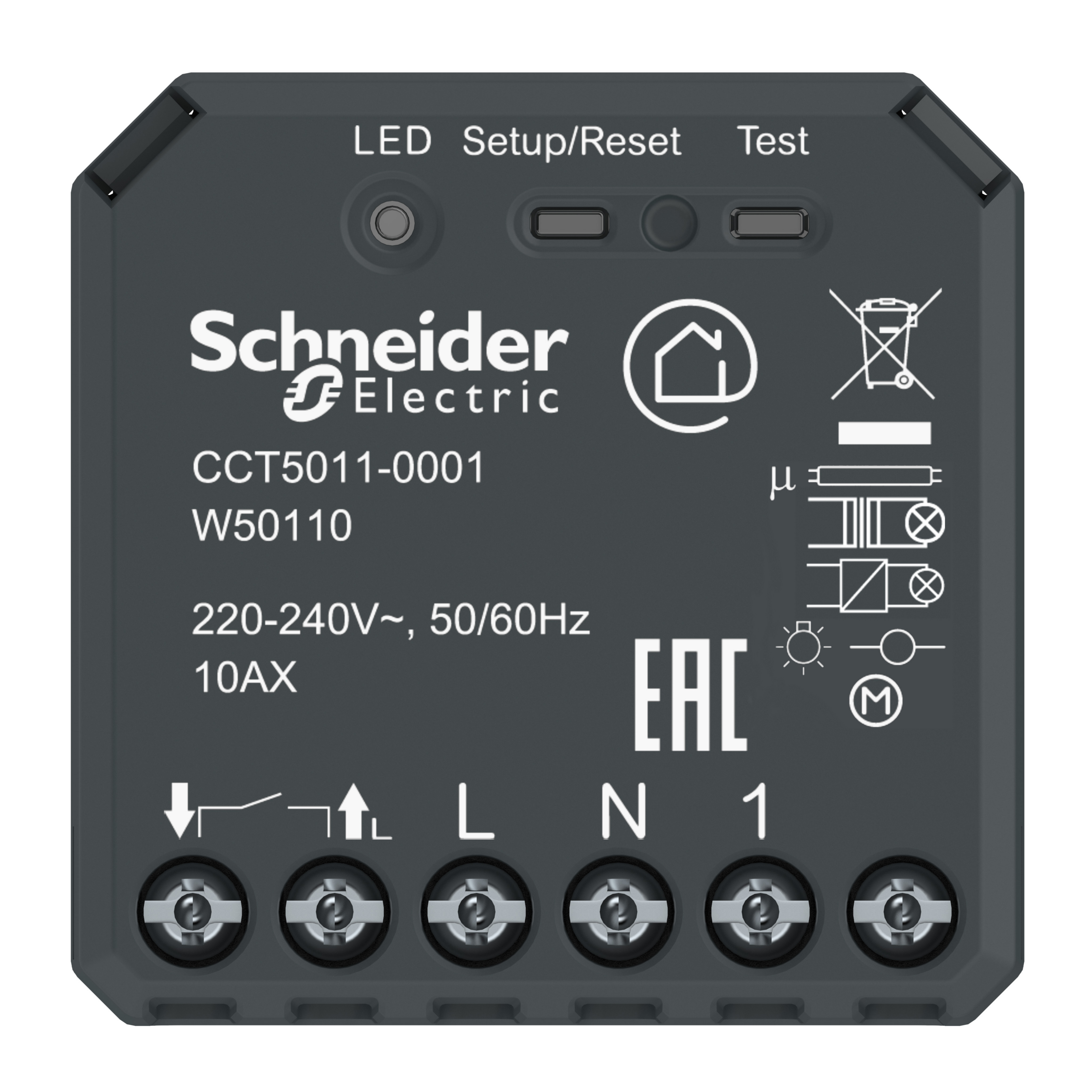 schneider electric Releyksikkö wiser uppoas. kytkintoimilaite