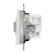 schneider electric Motion detector exxact pir160 10a flush zb wh