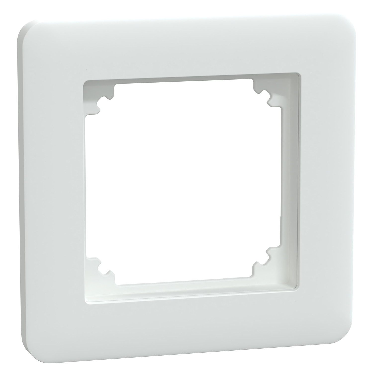 schneider electric Cover plate exxact exxact 1-g frame w front q-des