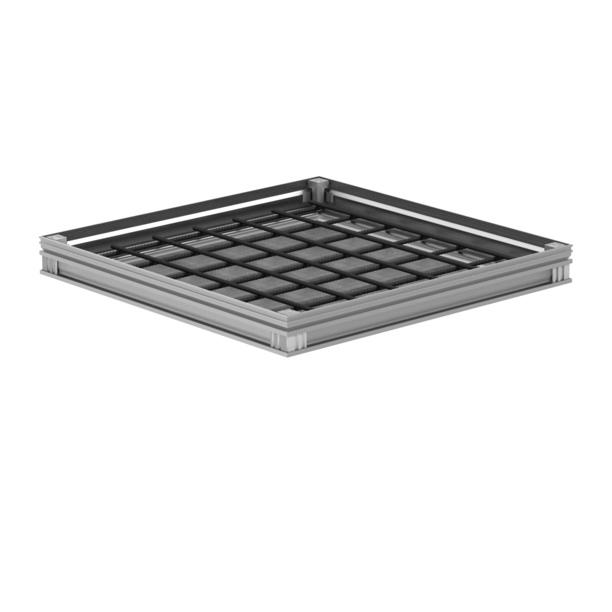 ACCESS COVER ACO 400x400x72,5mm UNIFACE M125 AL