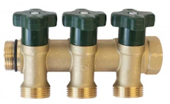 SANITĀRĀ ŪDENS KOLEKTORS DN20 3 IZVADI G 3/4"