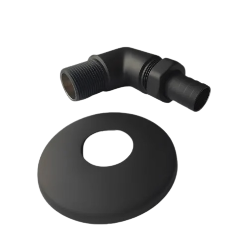 SEWAGE COUPLING OPAL 3/4x19mm BLACK