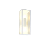WALL LAMP OUTDOOR TRIO GARONNE IP44 2XE27 MAX 10W MATT WHITE